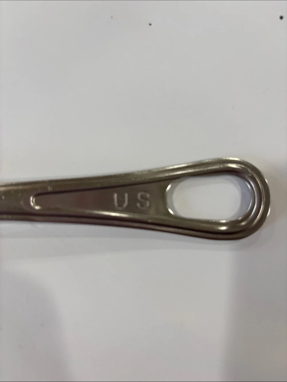 U.S. Army Silver Fork and Insignia Pins with Multi-Color Ribbon